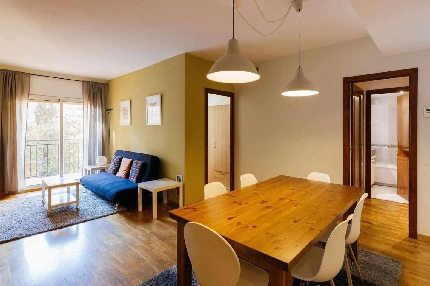 Comfortable 4 Rooms 2Bath W Balcony Барселона Екстер'єр фото
